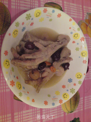 药膳鸡脚汤的做法