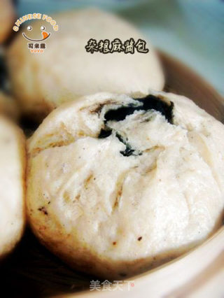 杂粮麻酱包的做法
