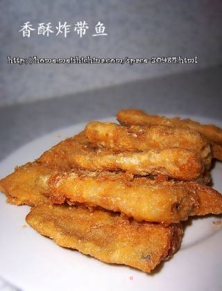 香酥炸带鱼的做法