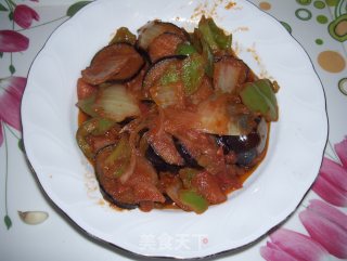番茄酱炒茄子的做法