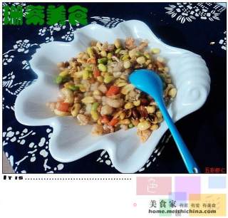 五彩虾仁的做法