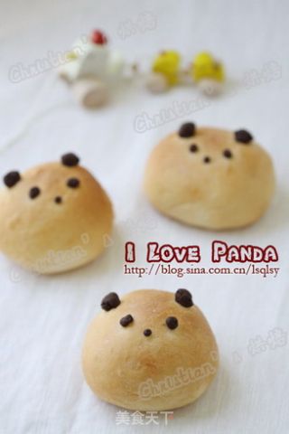 I love panda--熊猫面包