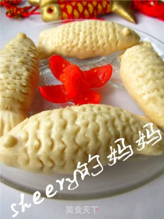 年年有余----奶香紫薯包的做法
