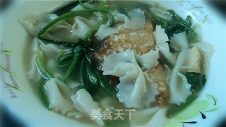 菠菜鸡蛋蝴蝶面的做法