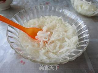 蜂蜜拌白萝卜的做法