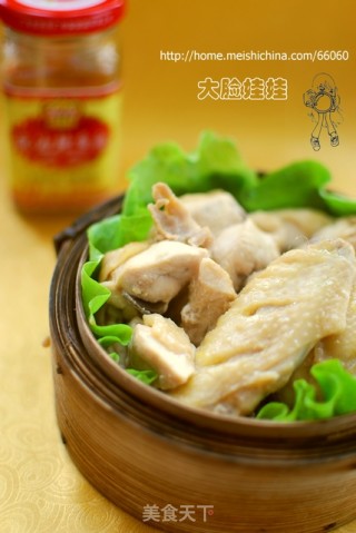 喜气洋洋--腐乳蒸滑鸡的做法