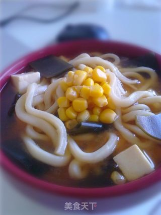 味增汤乌冬的做法