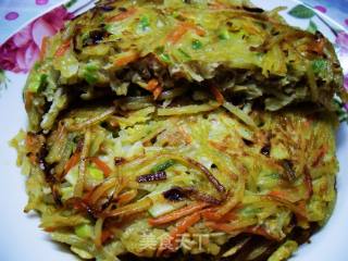 土豆丝鸡蛋煎饼的做法
