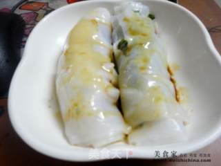 猪肠粉大变身--牛肉肠粉的做法