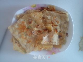 层层叠叠葱花饼的做法