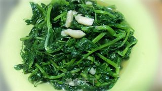 清炒豆苗的做法