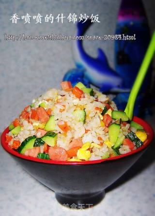 什锦炒饭的做法