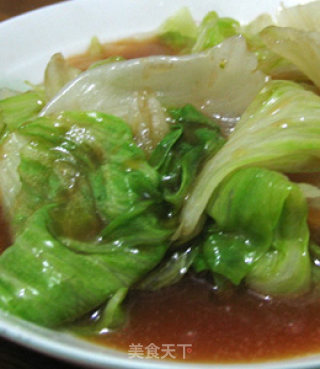 蚝油生菜的做法