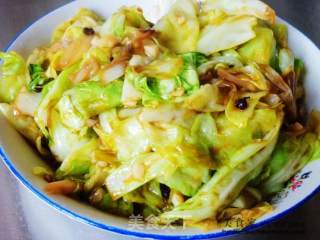 蚝油手撕包菜的做法