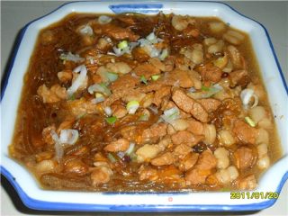 猪肉炖粉条的做法