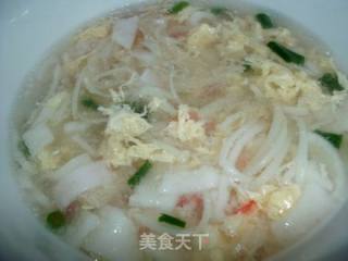 蟹棒鸡蛋汤的做法