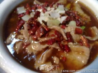 水煮肉片的做法