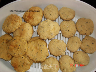 微波炉燕麦饼干