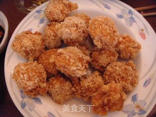 炸虾球的做法