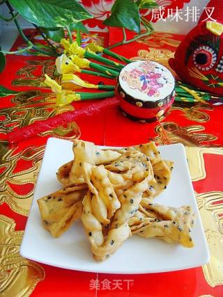 京味小吃：排叉的做法