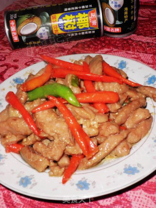 年菜之十四辣嫩滑的------杭椒蚝油牛柳的做法
