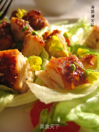 意大利烤鸡肉沙拉