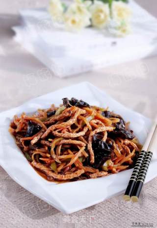 素鱼香肉丝的做法