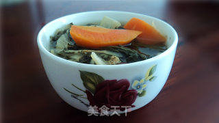 菜干红萝卜汤的做法