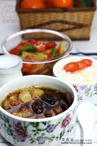 香菇炖鸡的做法