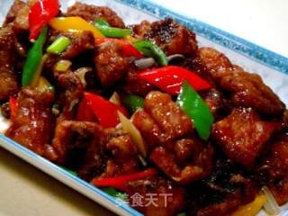 私家小炒“炸烹鳜鱼球”的做法