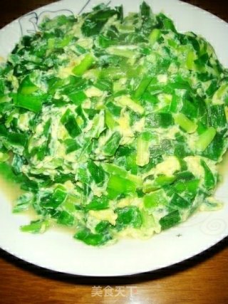韭菜炒鸡蛋的做法