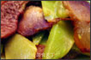 莴笋炒酱肉的做法