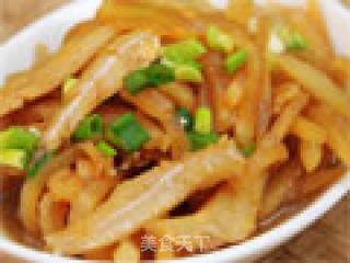 萝卜丝炒银鱼干的做法