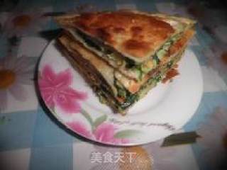 自制山东菜饼，肉饼的做法