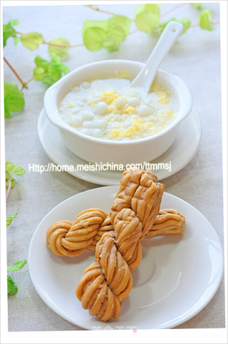 米酒蛋花小汤圆
