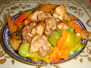 青椒鸭块的做法