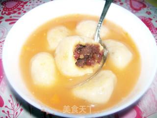 豆沙汤圆的做法