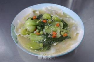 青豆胡萝卜肉馅饺子的做法