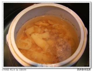 滋补汤水-花胶西洋参炖瘦肉汤的做法