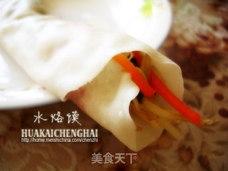 水烙馍卷菜的做法