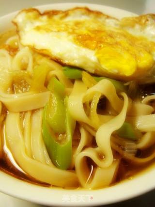 煎蛋麻油拌面的做法
