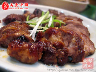 蒜香烤猪面肉的做法