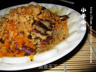 粉丝蒸茄子的做法