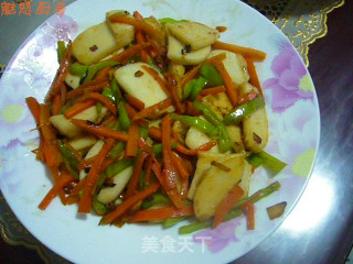 辣味年糕的做法