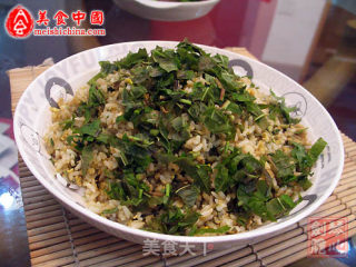 香椿蛋炒饭的做法