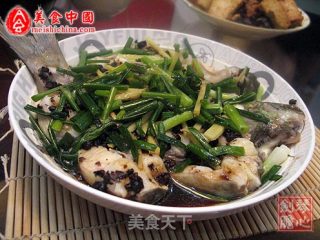 豉汁蒸叉尾鱼的做法