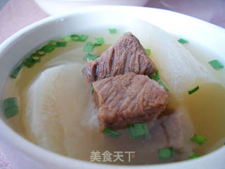 清炖萝卜牛肉的做法