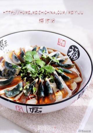 皮蛋豆腐的做法