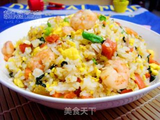 虾仁蛋炒饭