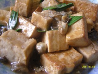 减肥营养菜【海蛎烧豆腐】